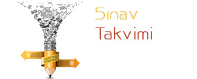 Sınav Takvimi